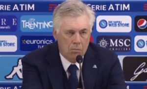 Ancelotti furioso con la squadra, Londra e poi ritiro in vista del Chievo