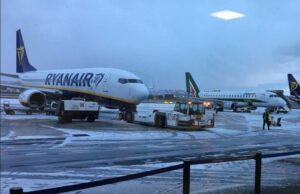 Capodichino stop voli neve