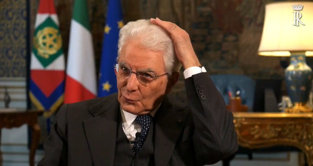 presidente sergio mattarella