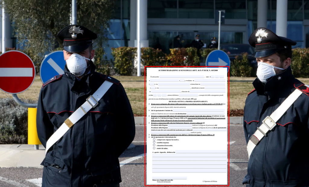 Modulo di autocertificazione per la fase 2, nuovo documento da scaricare