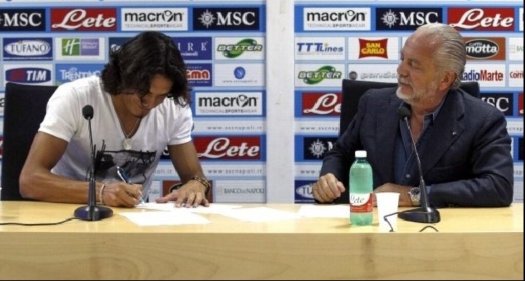 cavani al napoli