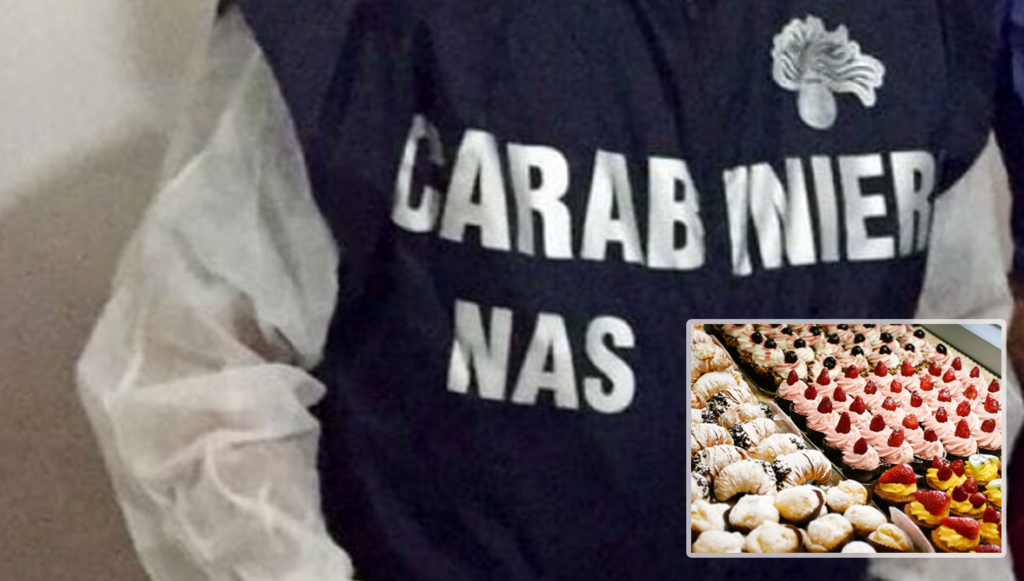 Blitz dei NAS in una pasticceria di Giugliano, sequestrati alimenti utilizzati per dolci