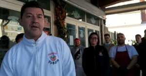 Errico Porzio chiude per l'emergenza Coronavirus ma promette: "All'apertura pizze gratis per tutti"