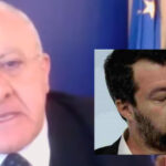 Scontro tra De Luca e Salvini, il governatore risponde: "E' un concetto tanto semplice da non essere alla sua portata"