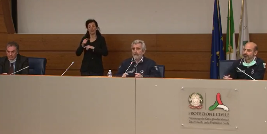 curva dei contagi in italia