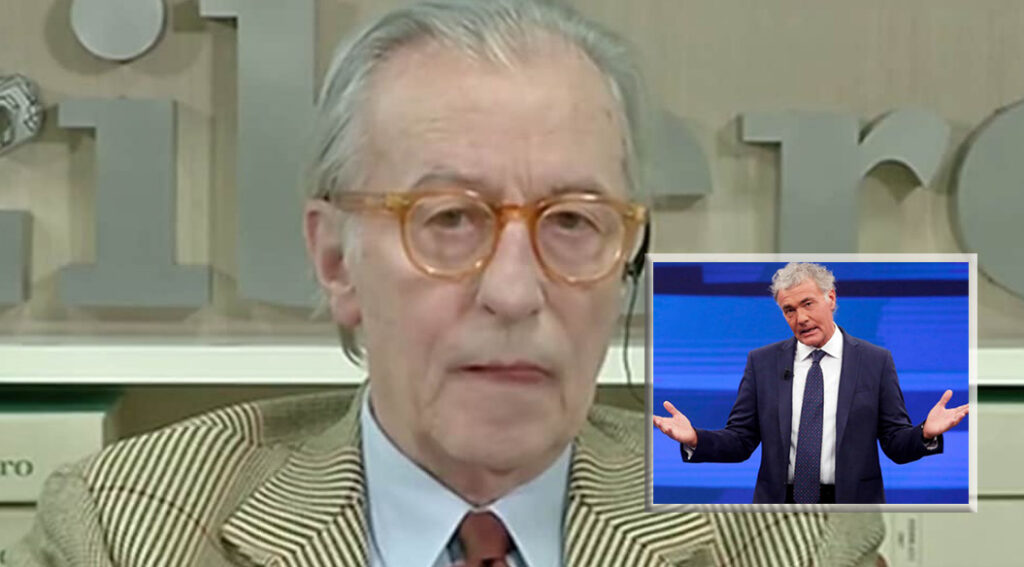 Vittorio Feltri spara a zero su tutti, attacco a Massimo Giletti