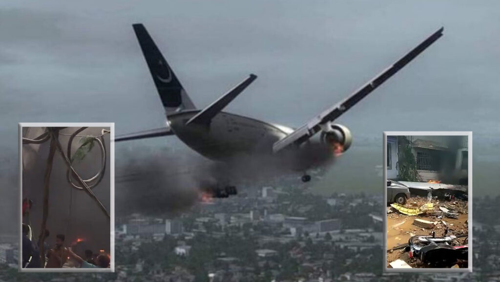 Aereo precipita in Pakistan, almeno 90 persone a bordo, il velivolo caduto in una zona abitata