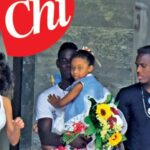 Mario Balotelli a Napoli per la figlia Pia, gita anche con Raffaella Fico