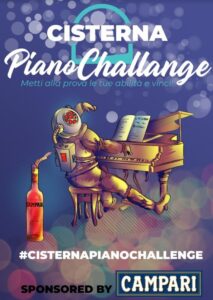 Cisternapianochallange, parte nel bistrot napoletano la sfida a colpi di piano