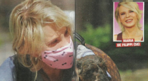 Maria De Filippi pizzicata a spasso con il suo grande amore Filippa