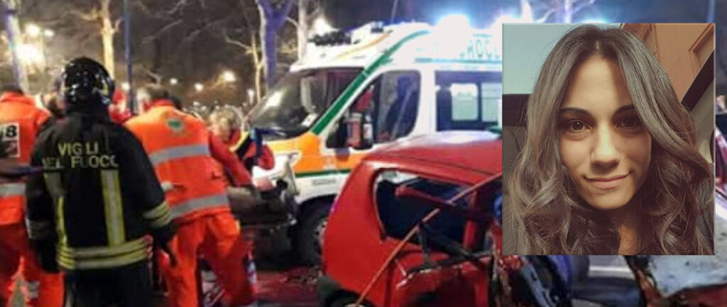 Latina piange Chiara Battisti, giovane di 28 anni deceduta dopo incidente con il fidanzato