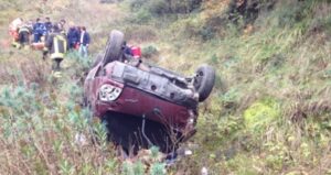 Incidente in Campania: giovanissima finisce con l'auto in un burrone
