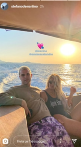 Stefano De Martino dopo la foto in barca presenta Emma