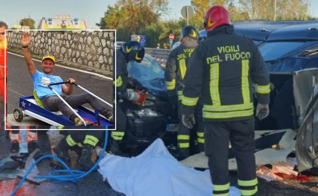 Tragico schianto sulla Statale Casilina Danilo Riccio muore a 35 anni