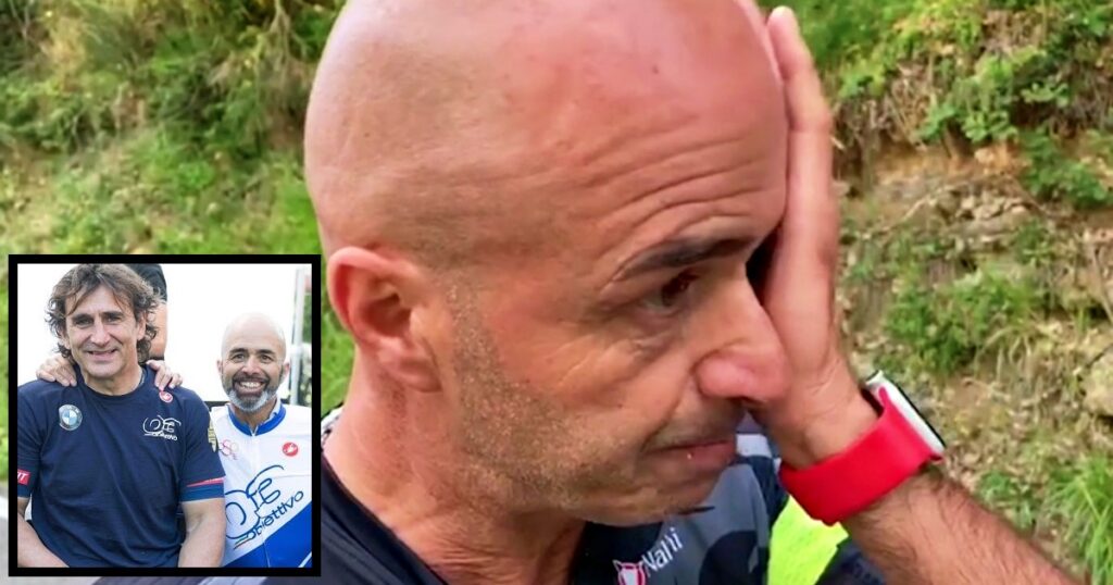 Le lacrime di Paolo Banchini, amico di Zanardi: "Ero con lui, all'improvviso la tragedia"