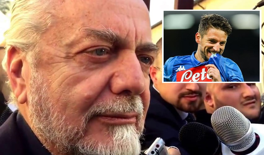 De Laurentiis chiama Mertens per il rinnovo: "Pronto un biennale per te"