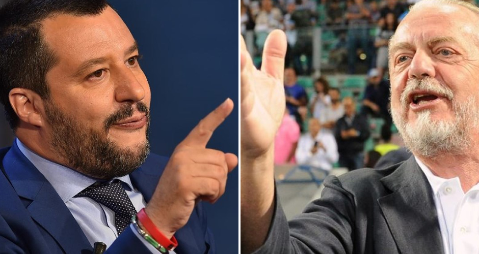 Razzismo negli stadi, Salvini: "Non sospendere le partite". La risposta del Napoli, "Chiederemo lo stop"