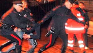 aggressione carabinieri