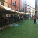 Piazzetta Rodinò blindata per il party Philip Morris, cittadini di nuovo in trappola