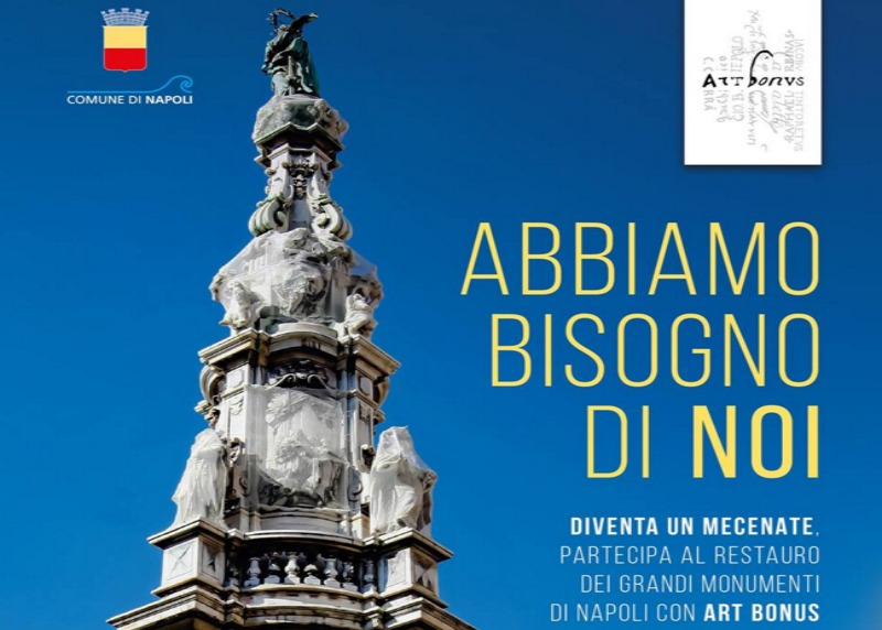 Art Bonus Napoli: un aiuto per il restauro dei monumenti