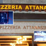 Rapinata la pizzeria Attanasio, le immagini della video sorveglianza