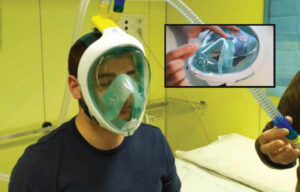 Un'azienda campana produrrà le maschere subacquee anti-covid19