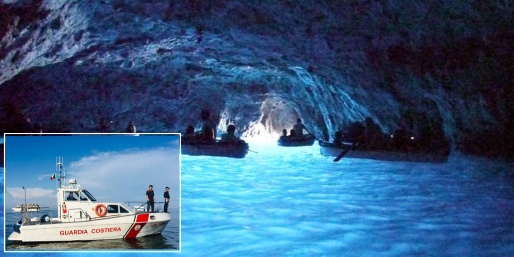 bagno caro nella grotta azzurra