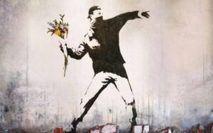 "Banksy e la (Post) Street Art" al PAN di Napoli, tra provocazione e denuncia sociale