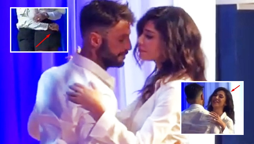 Corona & Belen: ballo, bacio e abbraccio al Maurizio Costanzo show