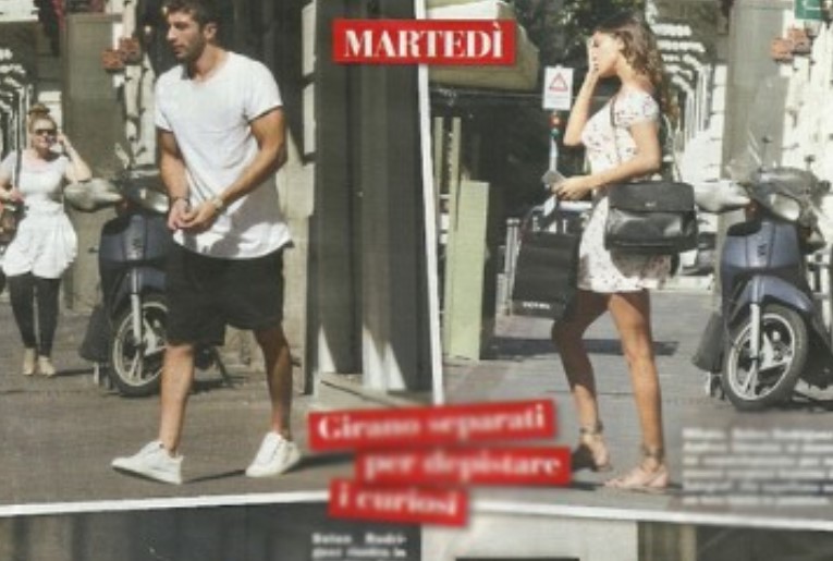 Belen Rodriguez e Andrea Iannone: nuova coppia paparazzata a Milano