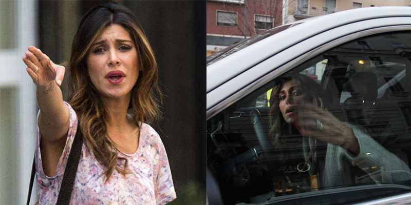 Belen Rodriguez litiga con i paparazzi, la show girl urla per strada: "Ve li rovino tutti"
