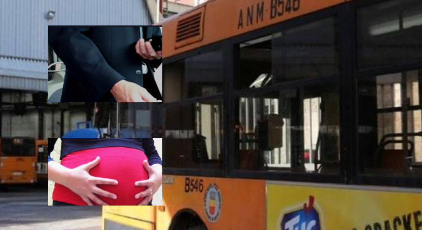 È incinta ma non ha il biglietto, il controllore la fa scendere dal bus