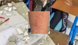 Casalnuovo, crollano calcinacci in classe: ferito un bambino