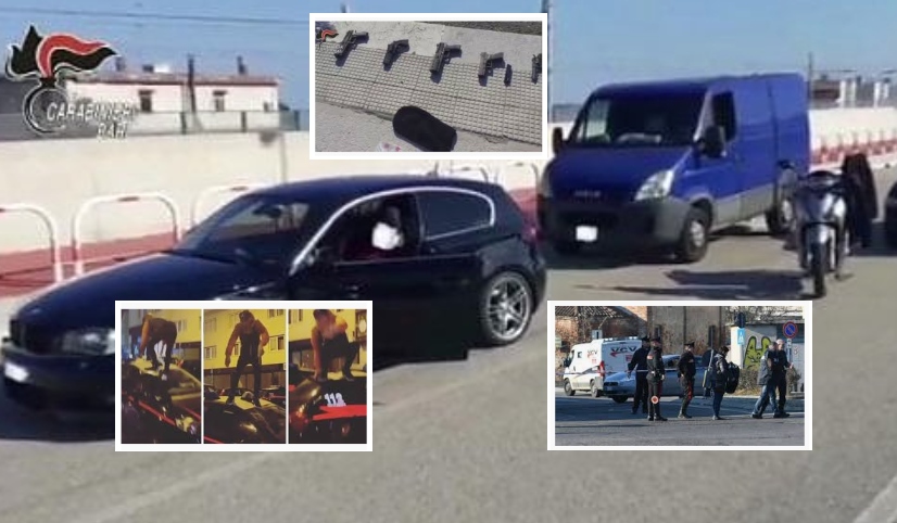 Bari, carabinieri fermano assalto al portavalori ma era un set di un neomelodico