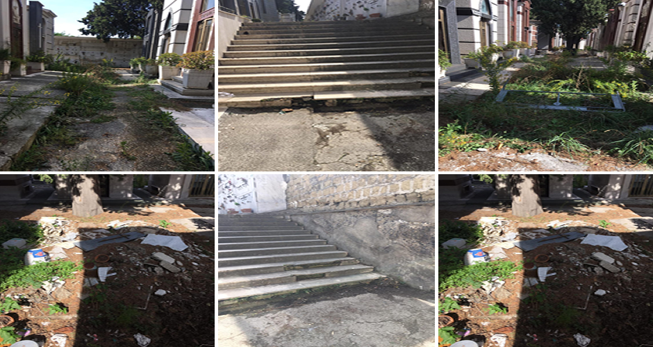 Il degrado del cimitero di Poggioreale, la denuncia di un cittadino
