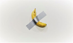 La nuova opera di Cattelan: una banana da 120mila dollari