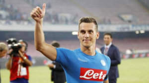 Condizioni di Milik: l'attaccante comincia a lavorare con la palla