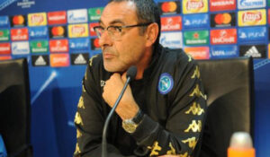 Conferenza Napoli-Real Madrid: Sarri, "Pressione? È del Real". Hamsik, "Fare l'impossibile"