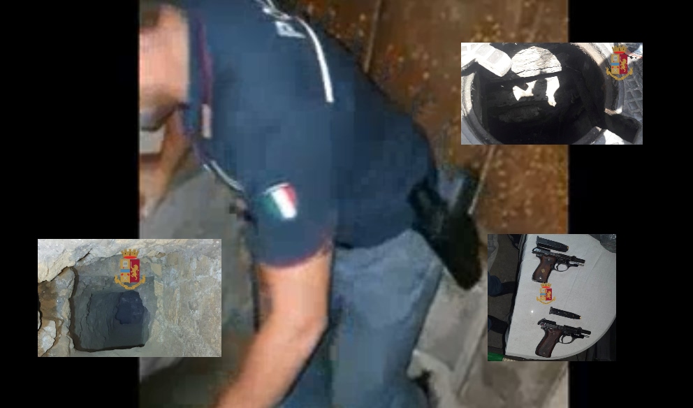 Napoli, la polizia scopre sotto terra il covo della "Banda del buco"