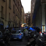 Napoli, rapina sventata in banca: operazione della Polizia in corso