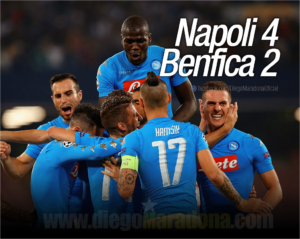 Diego Maradona sul Napoli: dopo vittoria con il Benfica arriva messaggio speciale