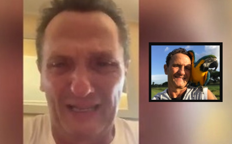 Pappagallo preso a sassate, il racconto in lacrime di Enzo Salvi: "Soffro, sembrava morto"