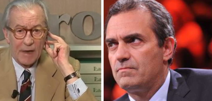 "Io almeno un cervello ce l'ho", l'attacco di Feltri a De Magistris