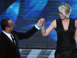 Festival di Sanremo 2017, il trionfo di Maria De Filippi sul palco dell'Ariston