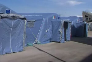 Frosinone si prepara ad accogliere gli sfollat: la Campania dorme