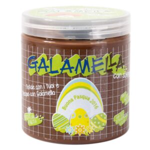 Galamella, per Pasqua 2016, nuovo vasetto di crema alla nocciola