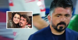 Napoli, il gesto di Gattuso per la sorella scomparsa: commozione durante il minuto di silenzio