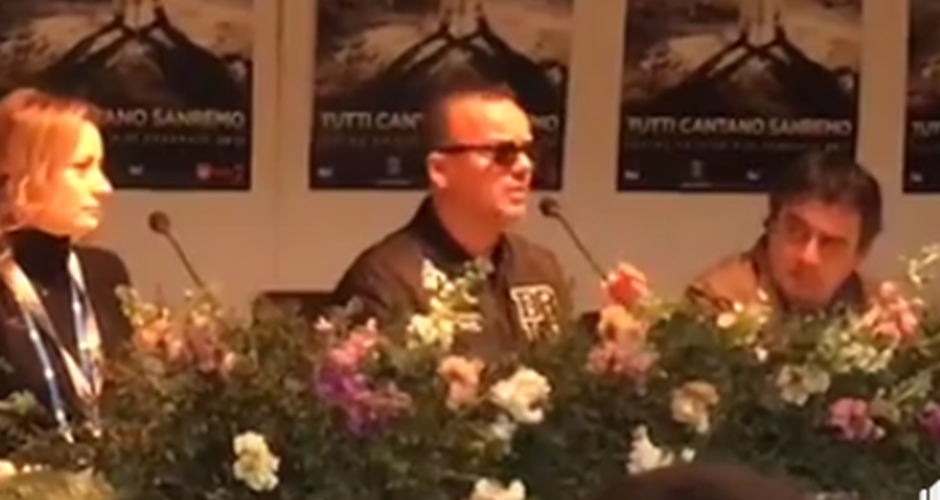 gigi d'alessio conferenza stampa sanremo 2017