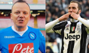 Gigi D’Alessio ironizza: “Higuain mi ha chiamato prima della partita. Vi dico cosa mi ha detto”