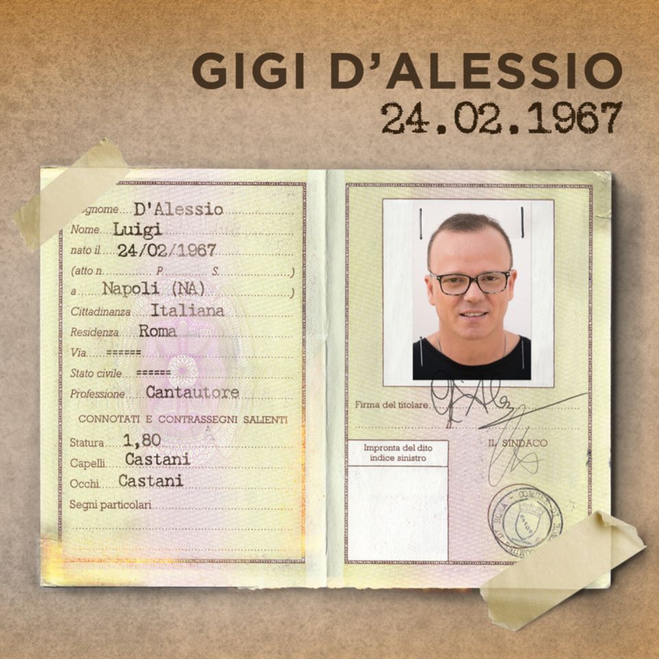 gigi d'alessio nuovo almbum